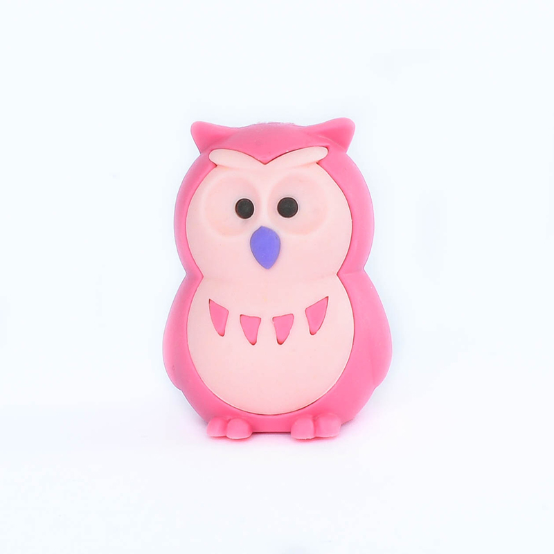 IWAKO-trintukas-delione-Owl-pink