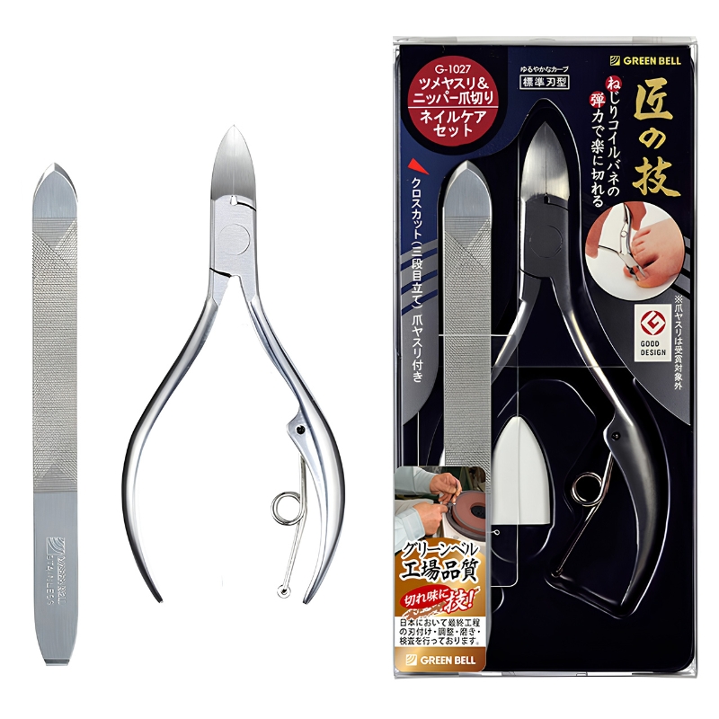 Nagų žnyplučių ir dildės rinkinys "Takumi No Waza", 2 dalių G-1027