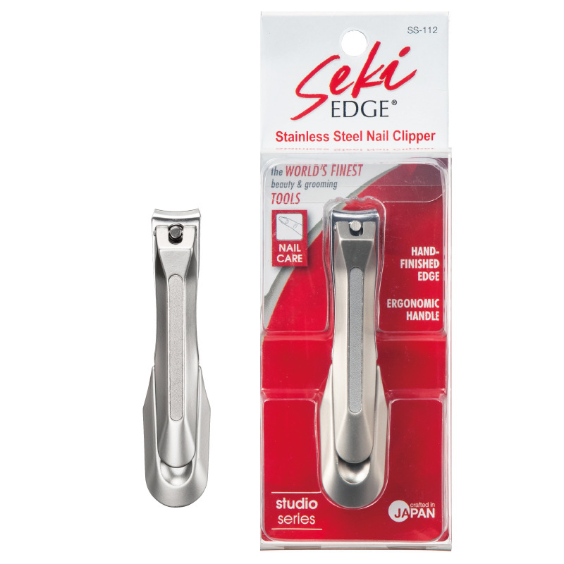 Nerūdijančio plieno nagų kirpiklis "Seki EDGE" , SS-112