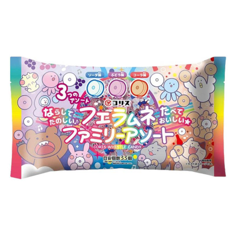Saldainiai „Fue-Ramune“ įvairių skonių, 90g 68700